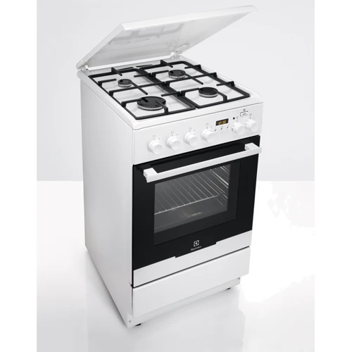 Плита комбинированная Electrolux EKK95490MW: Размеры 85.5х50х60 см