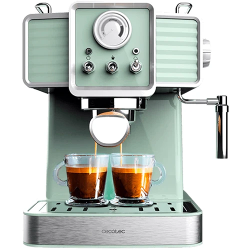 Кофеварка Cecotec Cumbia Power Espresso 20 Tradizionale Light Green (CCTC-01576)