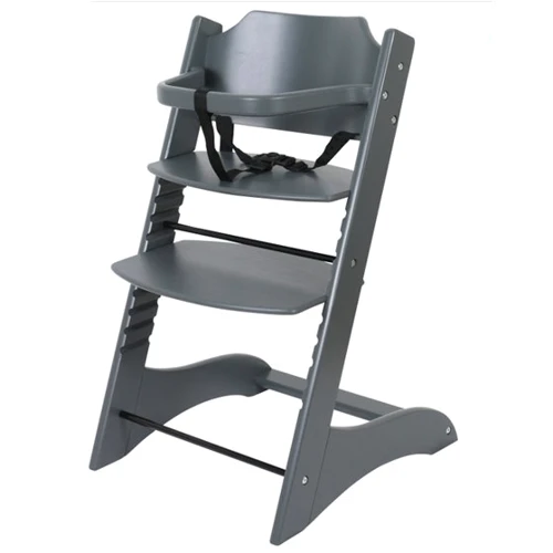Стульчик для кормления FreeON LUNCH Grey (44428)