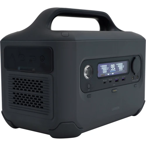 Зарядная станция UGREEN PowerRoam 680Wh 600W (GS600) UA: Выходы потребителей Автоприкуриватель, USB-C, USB-A, 220V