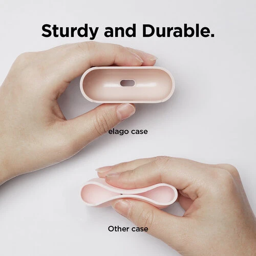 Чехол для наушников Elago Liquid Hybrid Case Pink (EAPPRH-PK) for Airpods Pro фото 3