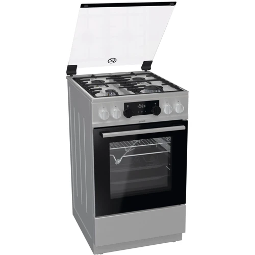 Плита комбинированная Gorenje KS5350XF: Размеры 85x50x59.4 см (ВxШxГ)