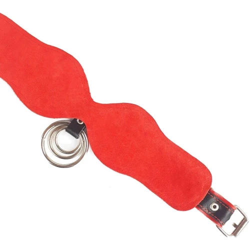 Нашийник із натуральної шкіри Art of Sex - Collar Butterfly