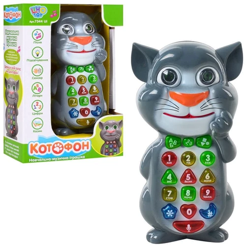 Розумний телефон LimoToy 15.5 см (7344 U I): Тип музыкальная игрушка