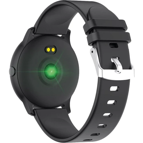 Смарт-часы Maxcom Fit FW32 NEON Black: Фитнес-функции Секундомер, Пульсометр, Шагомер, Подсчет калорий