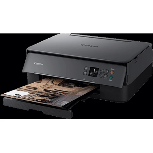 МФУ Canon PIXMA TS5340BK (3773C007): Технология печати Струйная