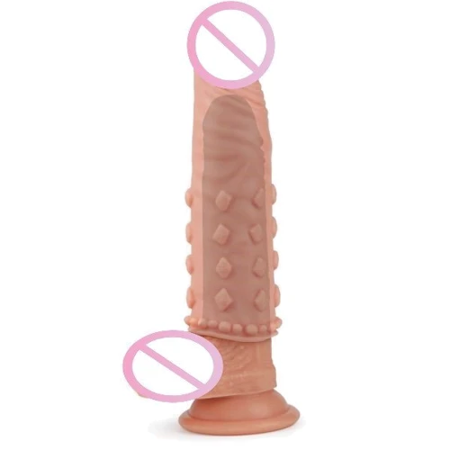 Насадка Pleasure X-Tender Penis Sleeve Flesh Add 2", Flesh