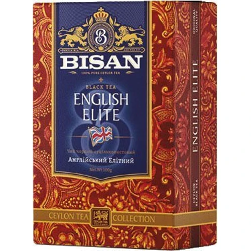 Чай Bisan черный Английский элитный крупнолистовой 100 г (4791007012597)