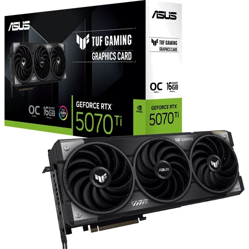 

Asus Tuf Gaming GeForce Rtx 5070 Ti 16GB GDDR7 Oc Edition (TUF-RTX5070TI-O16G-GAMING)