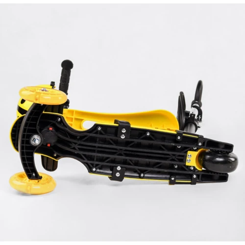 Самокат Best Scooter із захисним бампером жовтий (22044): Тип гальма ножной