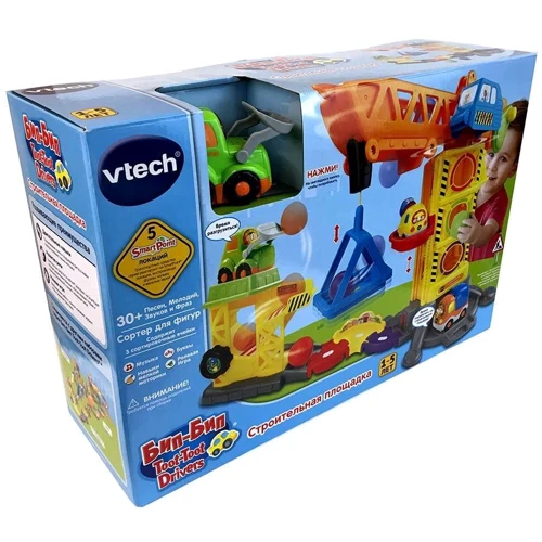 Игровой набор VTech серии Бип-Бип - Строительная площадка (80-180126): Тип Игровые наборы