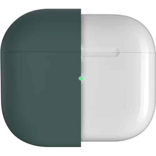 Чехол для наушников Switcheasy Skin Soft Touch Silicone Pine Green (GS-108-174-193-175) for Apple AirPods 3 фото 8