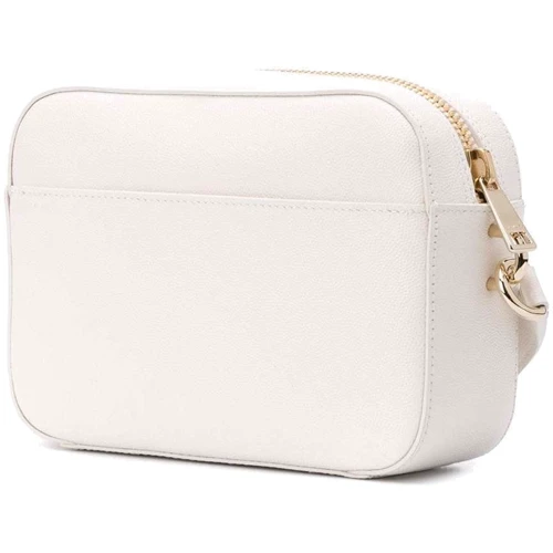 Жіноча сумка крос боді Furla Block Mini біла (1055796): Фактура матова, Зерниста