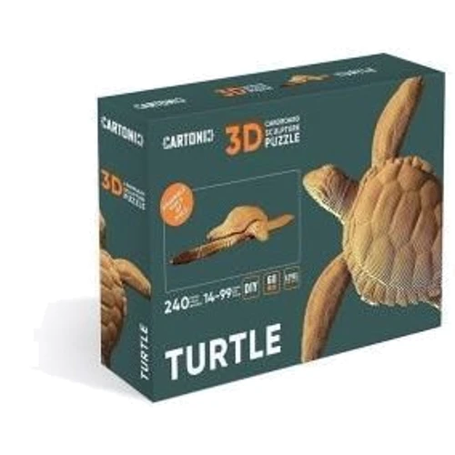 Картонный конструктор Cartonic 3D Puzzle TURTLE