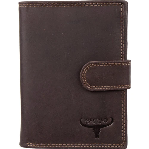 Чоловіче портмоне Buffalo Wild коричневе (DNKN4L-B-MHU-brown)