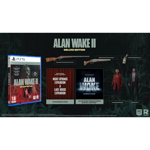 Alan WakeII Deluxe Edition (PS5): Серия приставки PlayStation 5
