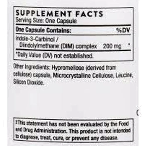 Thorne Research Indole-3-Carbinol 60 Veg Caps Індол-3-карбінолу: Форма випуску капсули