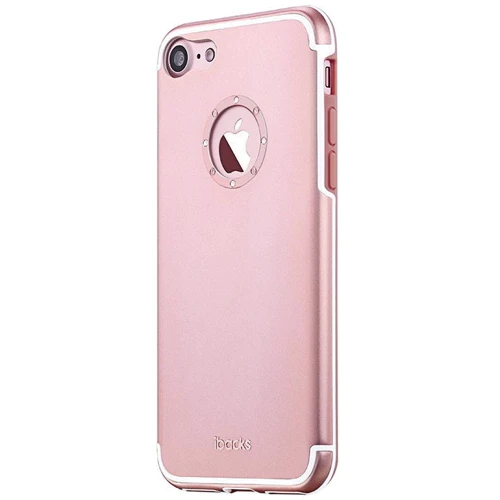 

iBacks Aluminum Case with Diamond Ring Rose Gold for iPhone 8 Plus/iPhone 7 Plus