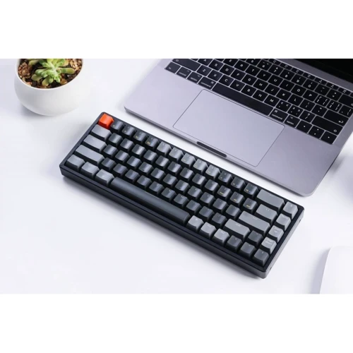 Клавиатура Keychron K6 Aluminum Frame 68 keys, Gateron Brown, Hot-Swap, RGB, Black (W3_KEYCHRON): Подключение беспроводное