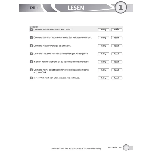 Zertifikat B1 neu 15 Übungsprüfungen mit Audio-CD: Жанр Учебники и пособия