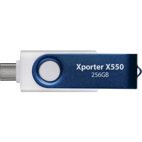 USB-флешка Patriot 256GB Xporter X550 USB3.2+USB-C (PS256GX550AAD)