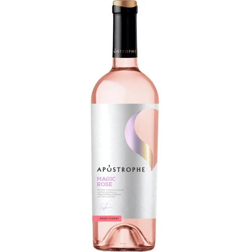 Вино Apostrophe Magic Rose напівсолодке рожеве 0.75 (VTS6321223)