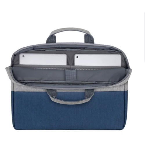 Сумка для ноутбука RivaCase 15.6" Anti-Theft Prater Grey/Dark Blue (7532) фото 10