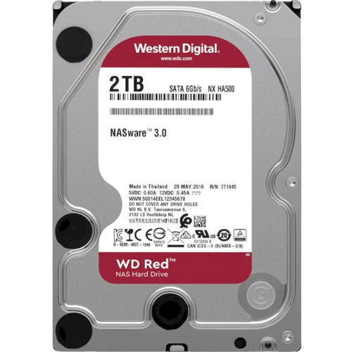Внутренний жесткий диск WD Red Plus 2 TB (WD20EFZX)