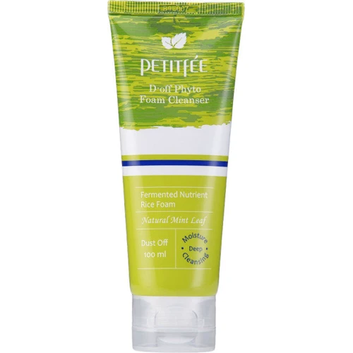 Petitfee D-off Phyto Foam Cleanser Фито-пенка для глубокого очищения 100 ml: Пол Для женщин