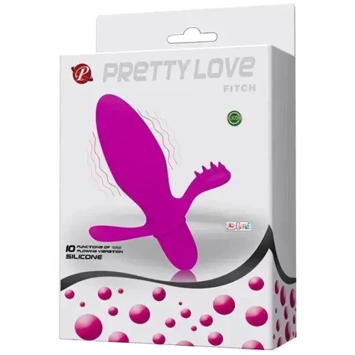 Анальная пробка с вибрацией серии Pretty Love FITCH, BI-014288