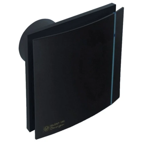 Витяжний вентилятор Soler & Palau SILENT-100 CZ BLACK DESIGN -4C: Тип осьової