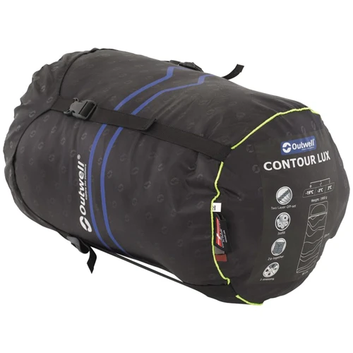 Спальный мешок Outwell Contour Lux Reversible/-3°C Red Left (230367): Назначение трехсезонный