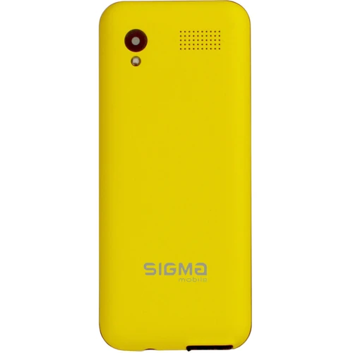 Мобильный телефон Sigma mobile X-style 31 Power Yellow (UA UCRF): Камера 0.3 Мп