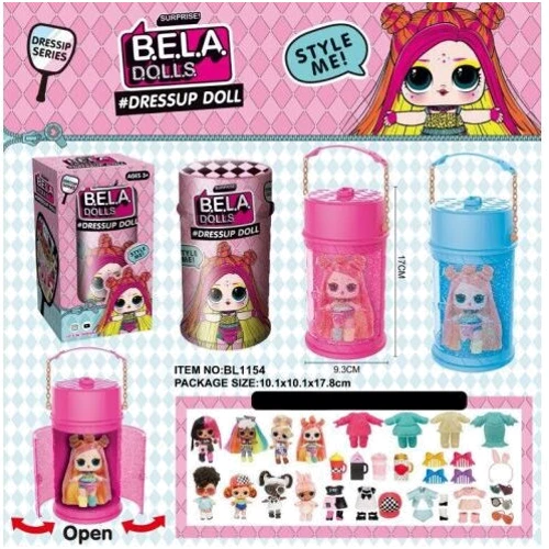 Ляльки Bambi Bela Dolls BL1154 у сумочці