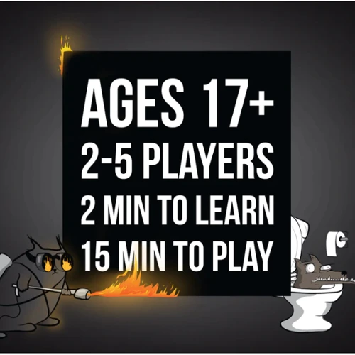 Настольная игра Exploding Kittens Exploding Kittens NSFW PACK