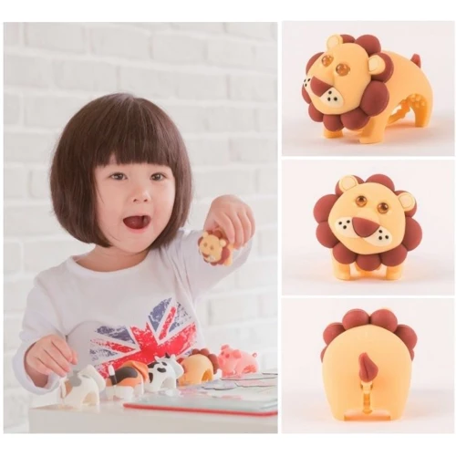 Ліхтарик-мигалка Zoonimal Лев Led для дитячого велосипеда (Z211_6D_LI 8)