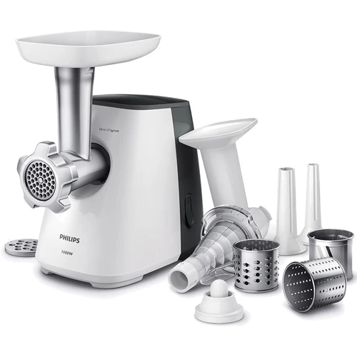 Мясорубка Philips HR2714/30: Максимальная мощность, Вт 1600