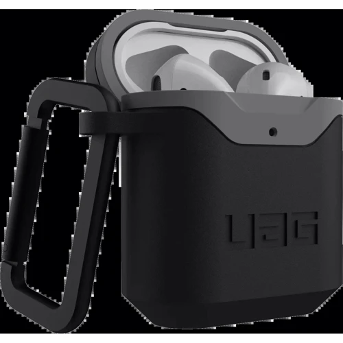 Чохол для навушників Urban Armor Gear UAG Std. Issue Hard 001 (V2) Black / Grey (10242F114030) for Apple AirPods 1/2