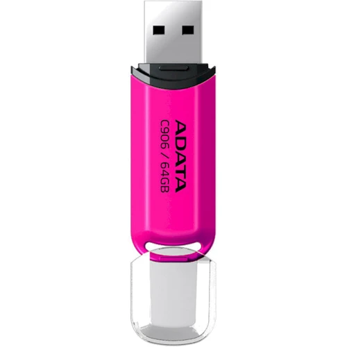 USB-флешка A-Data 64GB USB 2.0C 906 Pink (AC906-64G-RPP): Стандарт USB USB 2.0
