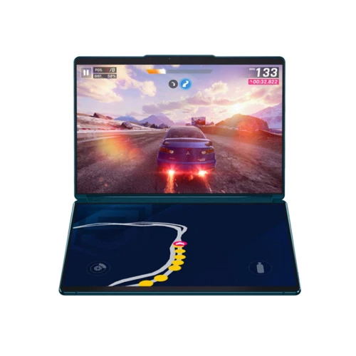 Ноутбук Lenovo Yoga Book 9-13 (82YQ0033PB): Тип екрану глянець