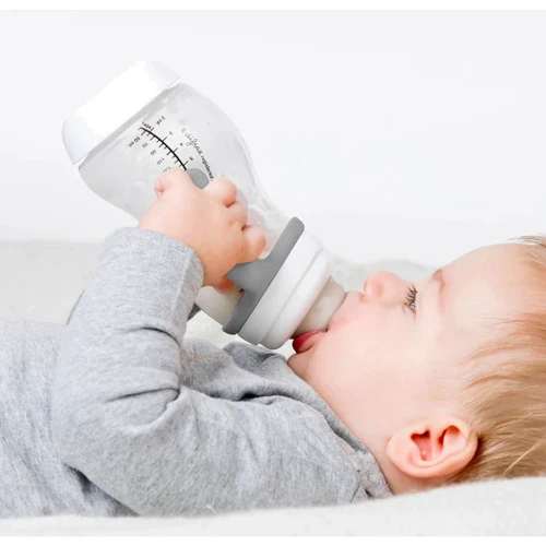Антиколиковая бутылочка Difrax S-bottle Wide XL с силиконовой соской и ручками 310 ml (707XL) фото 5