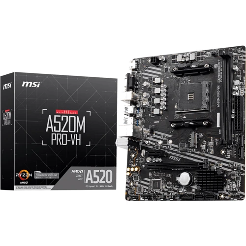 MSI A520M PRO-VH: Дополнительно Поддержка UEFI