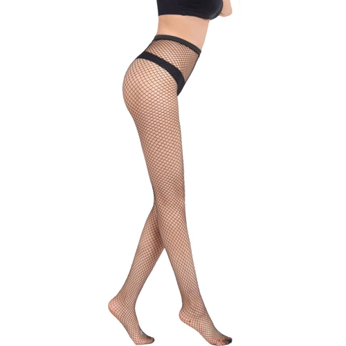 Колготки в среднюю сетку NDS W25 Black One Size (23547)