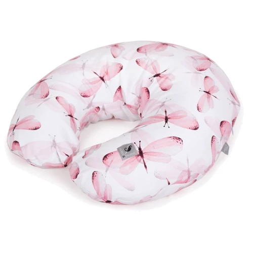 Подушка для вагітних Ceba Physio Mini Flora & Fauna біла (W-702-099-543)