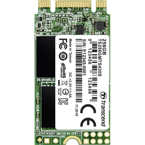 Transcend 430S 256 GB (TS256GMTS430S): Форм-фактор M.2