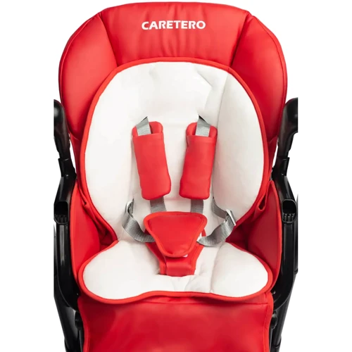 Кресло-качалка + стульчик для кормления Caretero INDIGO Black Wine (Hnrt_4859) фото 10