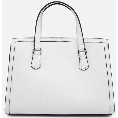 Женская сумка тоут Michael Kors CHANTAL SM MSGR белая (30F2S7CM1T085): Материал Натуральная кожа