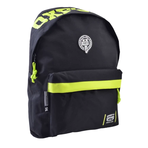 Рюкзак подростковый YES OX-15 Black, 42x29x11: Корпус рюкзака Мягкий