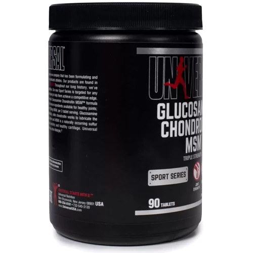 Universal Nutrition Glucosamine Chondroitin MSM Sport 90 tabs / 90 servings фото 5