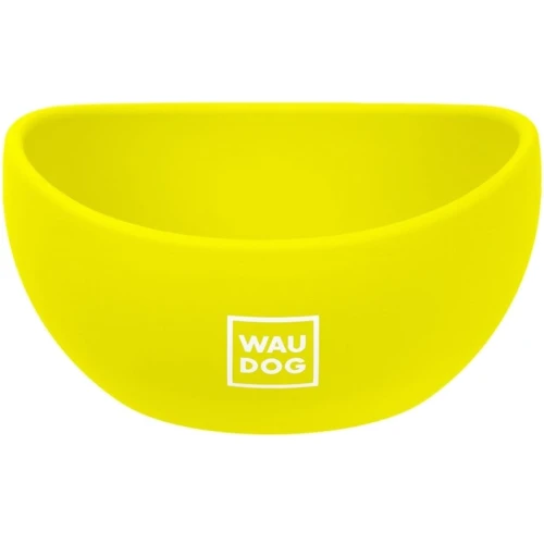 Миска WAUDOG Silicone 250 мл желтый (50818): Объем 0.25 л